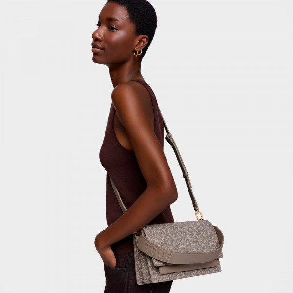 bolsa-transversal-audree-kaos-mini-lines-media-taupe