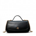 Bolso tote con herraje con logo monograma