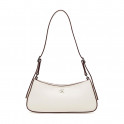 Bolso de hombro con herraje con logo monograma