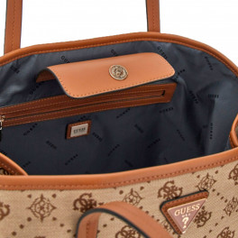 Sac à Main Fourre-tout GUESS Cognac - Grand Format, En Simili Cuir, Neuf Avec étiquettes, Livraison Gratuite