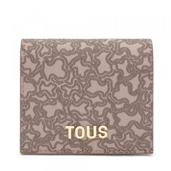 carteira-pequena-kaos-mini-lines-taupe