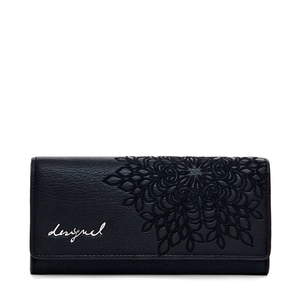 Desigual Portafogli e portamonete da donna Portafoglio medio effetto pelle ricamato
