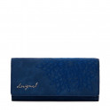 Medium embroidered leather effect wallet