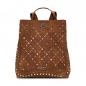 Small studded openwork backpack
