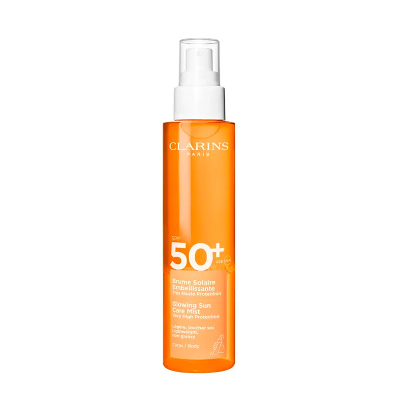 Clarins  Sunscreen Body Brume Solaire High Protection Beautifying Body Solar Mist SPF 50