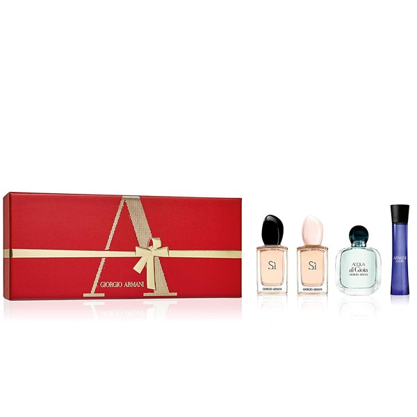 Giorgio armani womens miniature gift clearance set