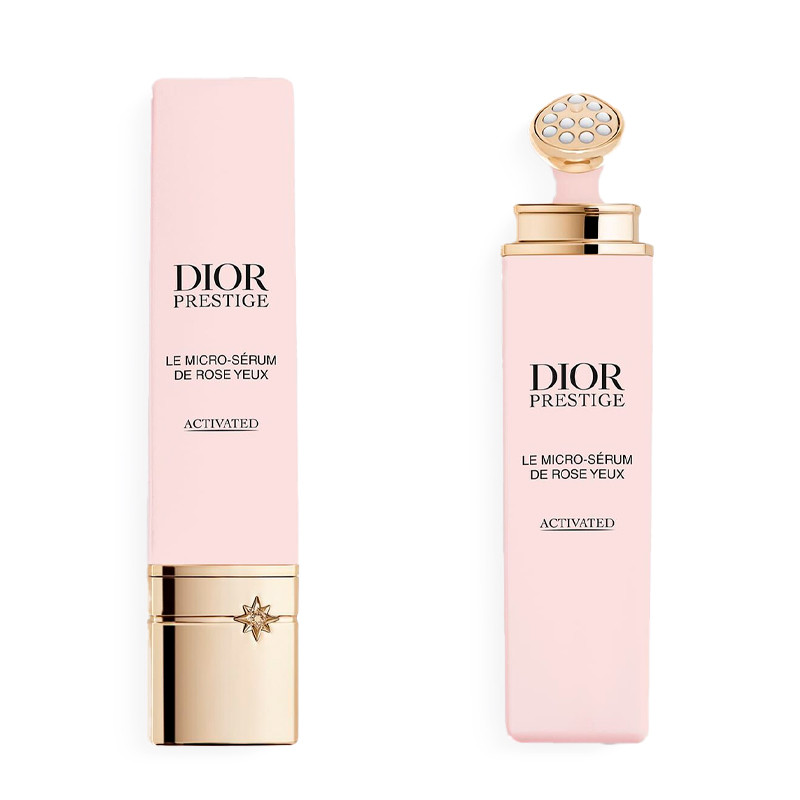 Dior Damen Augenpflege Dior Prestige Le Micro-Serum de Rose Yeux aktiviert Außergewöhnliches regenerierendes Mikronährstoff-Augenkonturserum