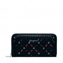 Grande borsa fustellata con borchie
