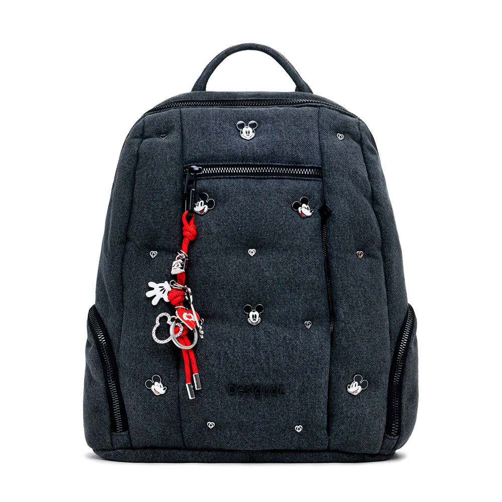 Desigual Women's Backpacks And Fanny Packs For Medium Mickey Denim Backpack
