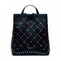 Small studded openwork backpack
