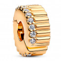 Ribbed Charm Clip 764078C01