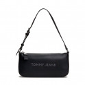 BORSA A TRACOLLA ESSENTIAL CON LOGO IN RILIEVO