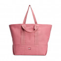 Borsa tote con logo tono su tono
