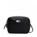 Sac bandoulière à badge ton sur ton