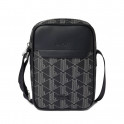 THE BLEND VERTICAL CROSSBODY BAG WITH PRINTED MONOGRAM