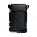 PORTA CELLULARE IN PELLE CON LOGO