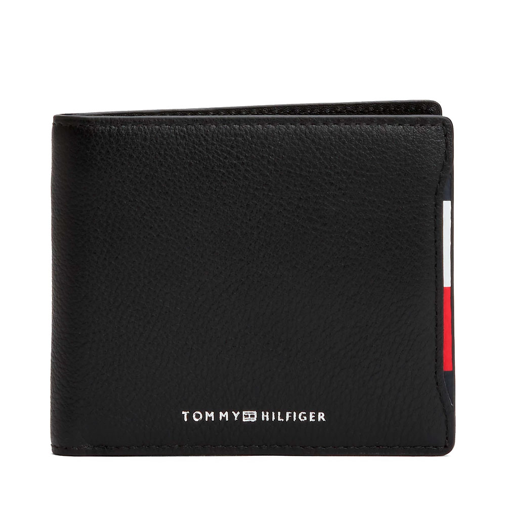 Tommy Hilfiger Bags Wallets and purses for men Bifold leather wallet with logo