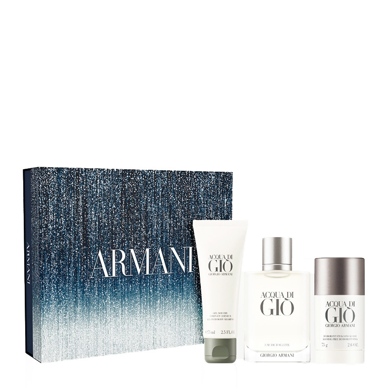 Armani Acqua di Gio Eau de toilette Set - 100ML Eau de toilette Profumi da Uomo