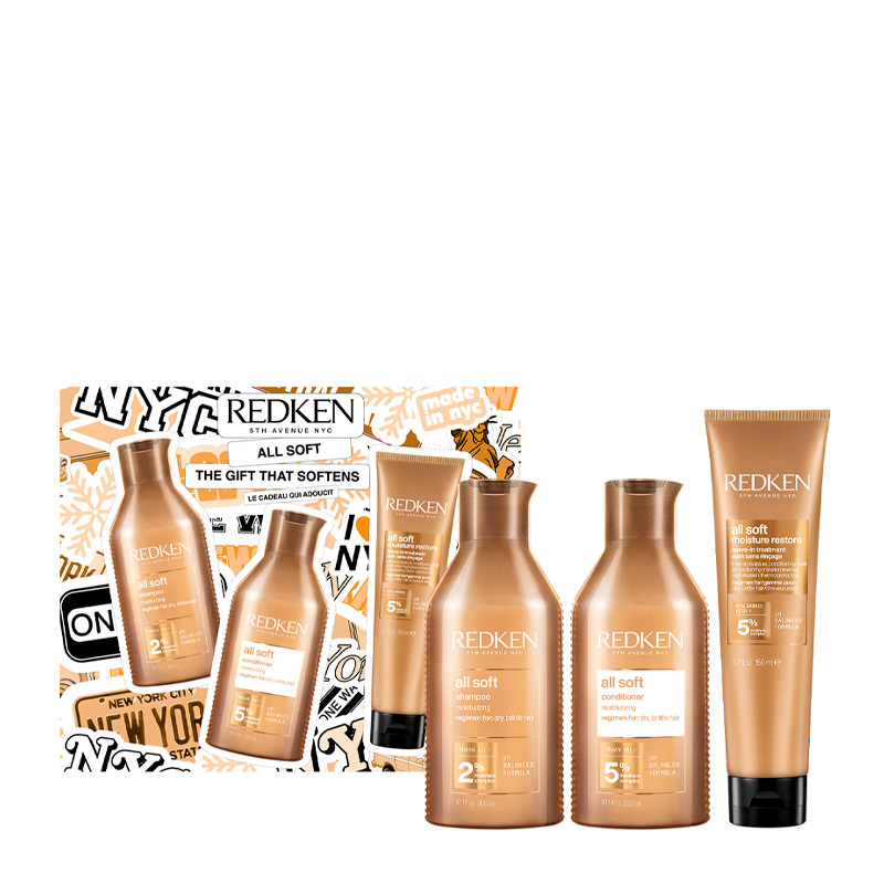Redken Set cosmetico Redken All Soft Xmas 25 Set
