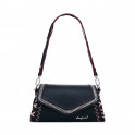 Sac moyen effet cuir avec coutures