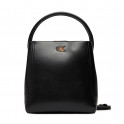 Bolso saco con logo monograma y herrajes
