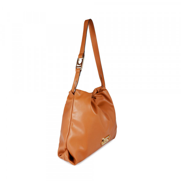 shopper-tasche-aus-kunstleder-mit-ovalem-lc-logo