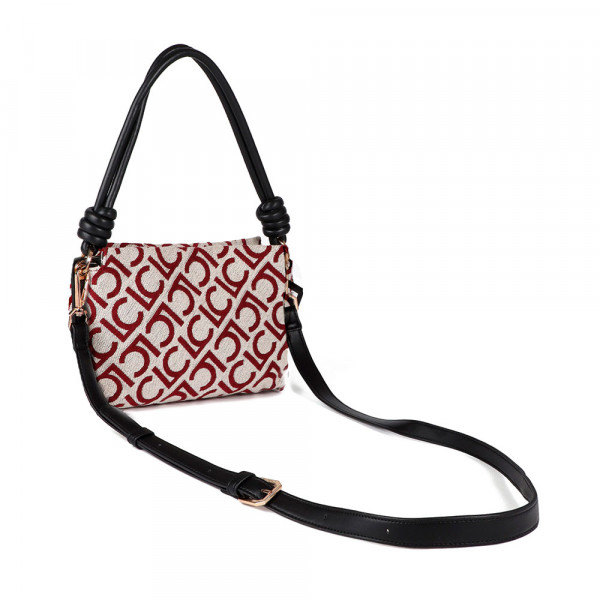 flocked-lc-jacquard-fabric-shoulder-bag
