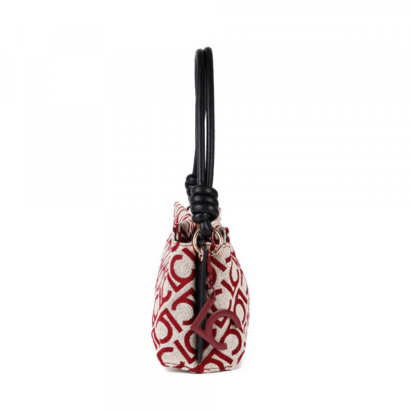 flocked-lc-jacquard-fabric-shoulder-bag