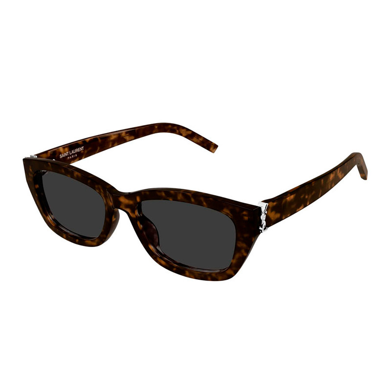 Saint Laurent Women's Beige/Gray Sunglasses For Sunglasses Slm153