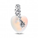 Charm Colgante Corazón y Estrella Fugaz 794143C01