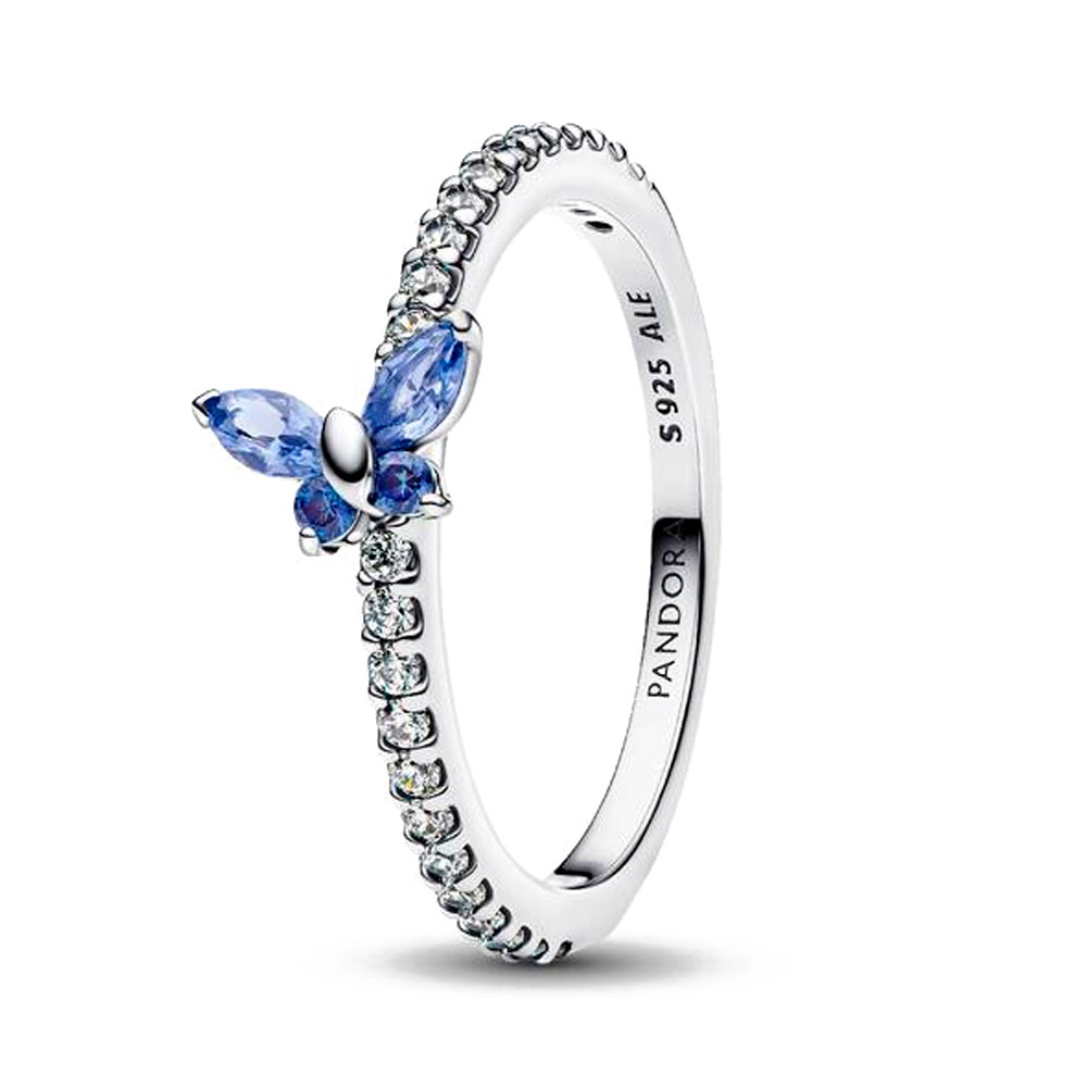 Pandora Anillo Ancho Mariposa Brillante 194269C01
