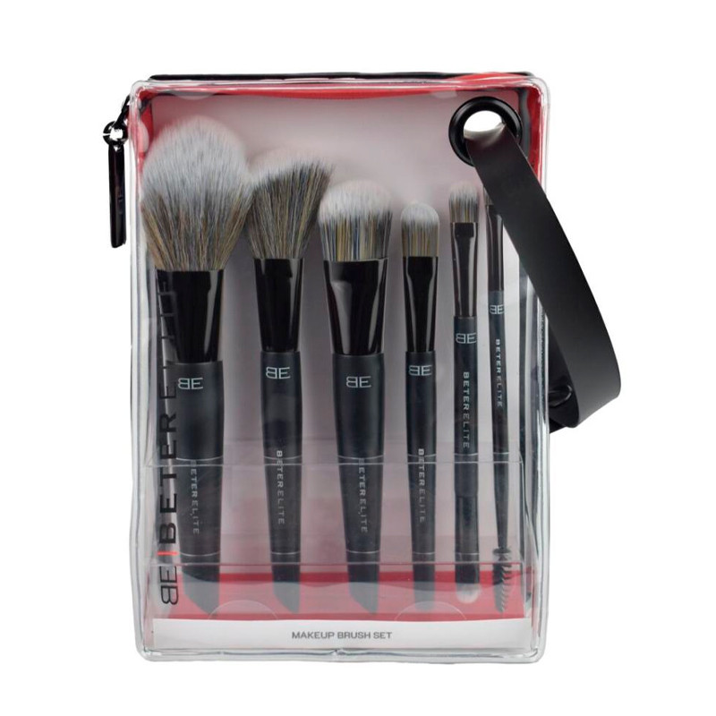 Beter Pennelli Occhi e Labbra Beter Elite Make Up Kit di pennelli e pennelli