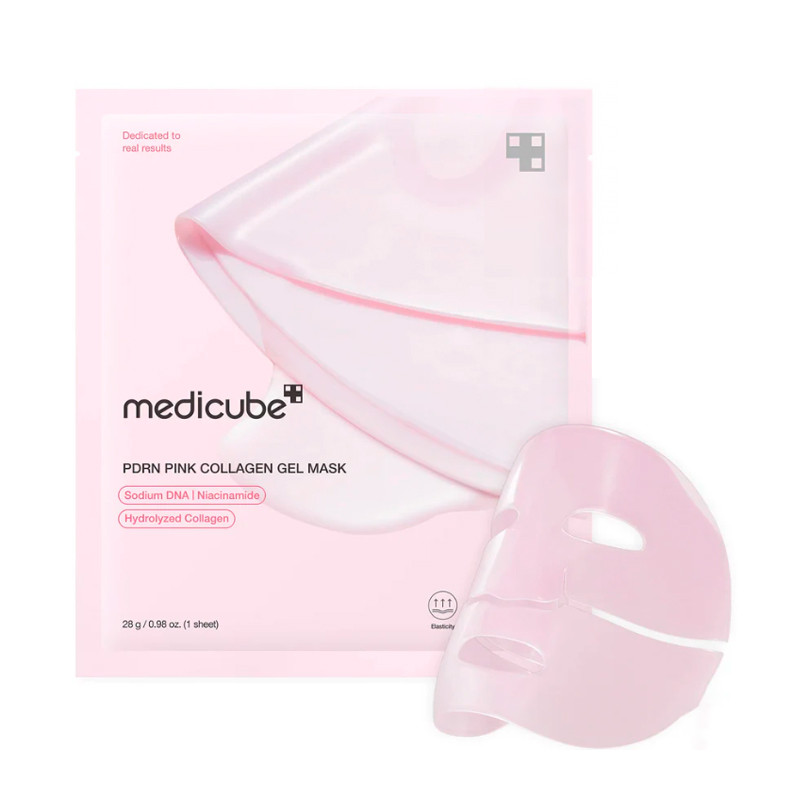 Medicube Damen Gesichtspflege Salmon PDRN Pink Collagen Jelly Gel Mask Kollagen-Gesichtsmaske