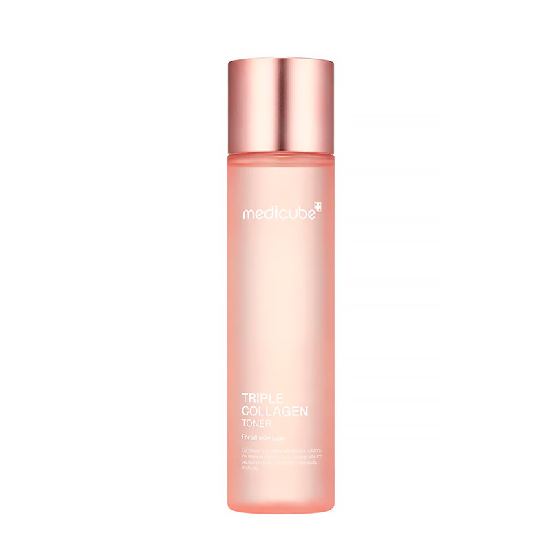 Medicube Women's Light Face Skin Care Triple Collagen Toner Collagen Tonic + Hyaluronic Acid + Niacinamide