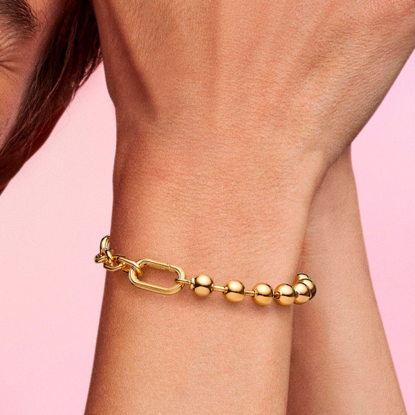 bracelet-with-chain-links-and-metal-spheres