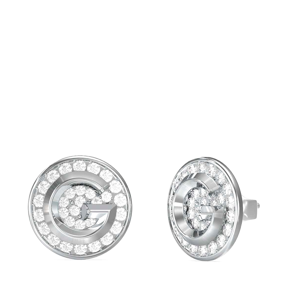 Guess Earrings G Crystal Earrings Jube05448jw