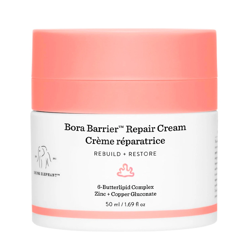 Drunk Elephant Women's Cream Face Skin Care Bora Barrier Facial Rich In Lipids And Ceramides
