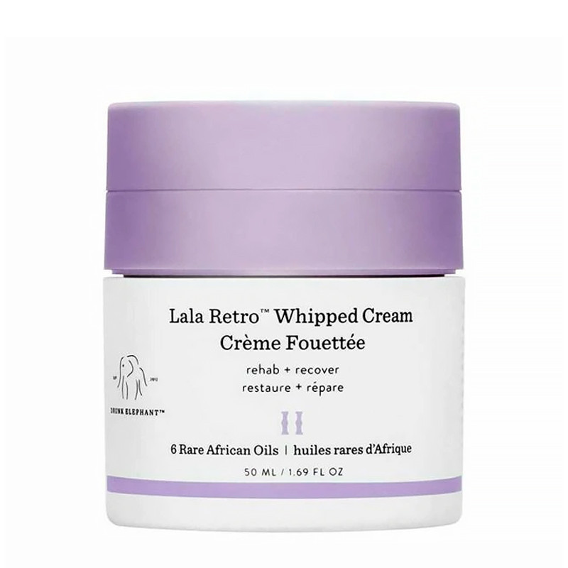 Drunk Elephant Face Skin Care Lala Retro Whipped Cream Facial Cream for Dry Skin