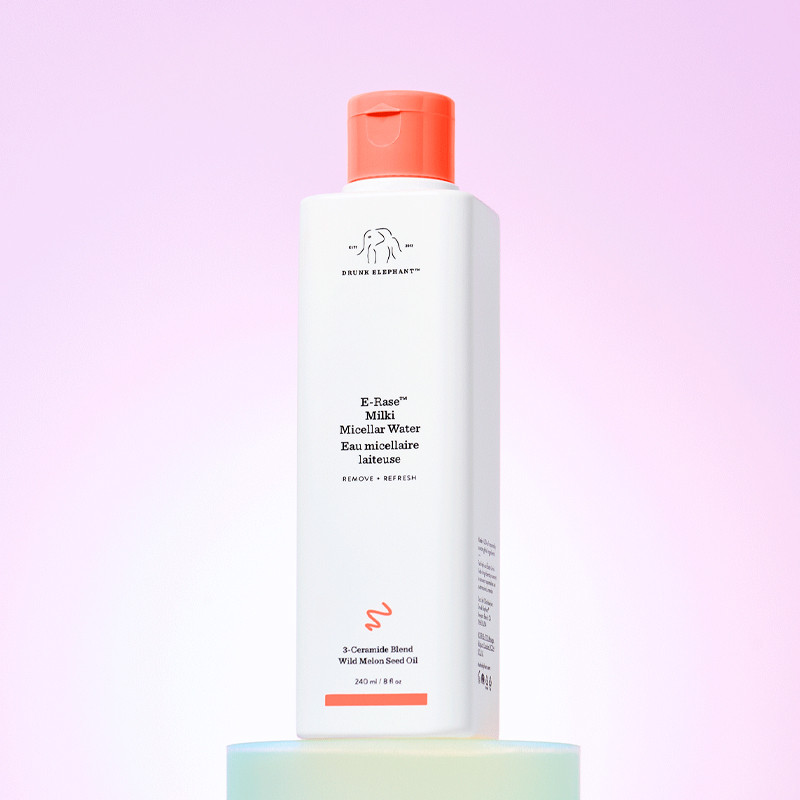 Drunk Elephant Cosméticos Faciais E-Rase Milki Micellar Water Água Micelar de Limpeza