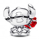 breloque-disney-stitch-avec-rose-en-verre-de-murano-794378c01