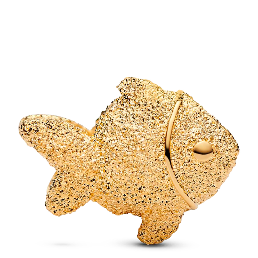 Pandora Charms Ciondolo Mini Pesce Texture