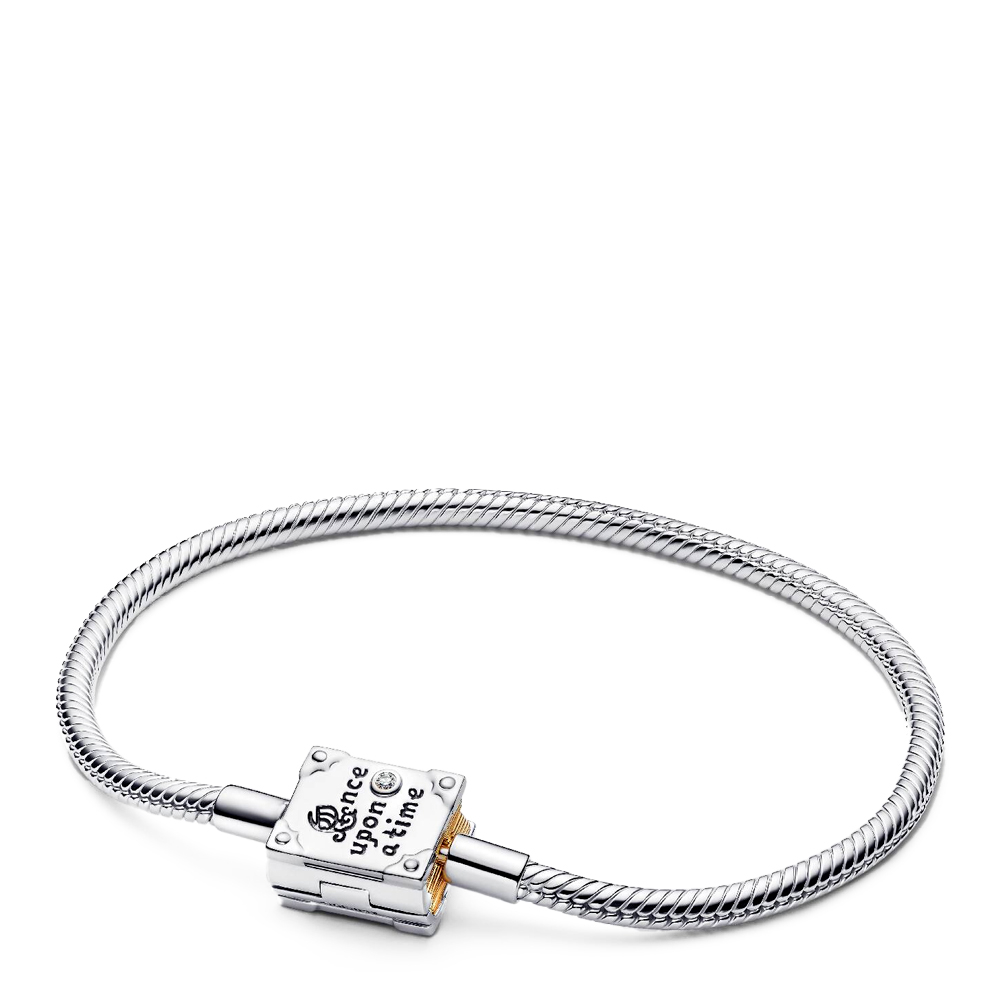 Pandora Silver Bracelets Disney Princess Fairytale Snake Chain Bracelet