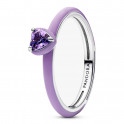 Purple Chakra Heart Ring 193088C04