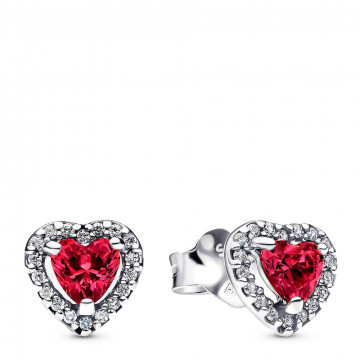 boucles-d-oreilles-puces-en-forme-de-coeur-rouge-en-relief
