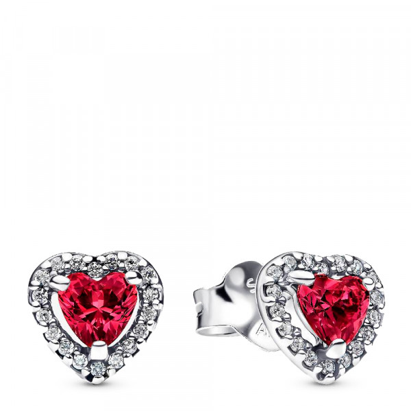 red-raised-heart-stud-earrings
