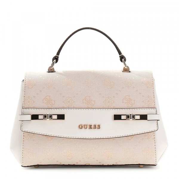 melinda-logo-top-handle-flap-bag