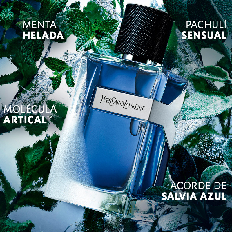 Yvessaintlaurent Y Men Iced Cologne Eau de Toilette – imagen 2
