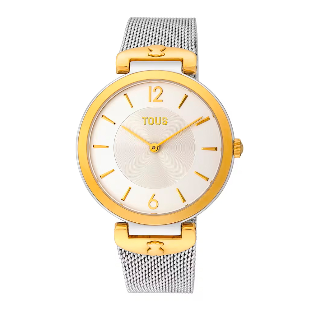 Tous Reloj S-Mesh De Acero Inoxidable