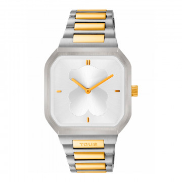 d-bear-silver-and-gold-analog-watch