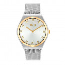 montre-analogique-avec-bracelet-en-acier-et-acier-plaque-or-maille-ronde